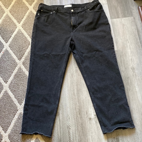 Abercrombie & Fitch The Ankle Straight Ultra High Rise 35/20L - Picture 1 of 5